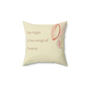 Wings of Dreams - Square Pillow