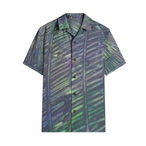 Purple Grass Men's Short Sleeve Shirt