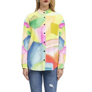 Pandora's Universe - Long Sleeve Button Up Casual Shirt