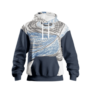 Blue Fish Tornado - men's Pullover Hoody
